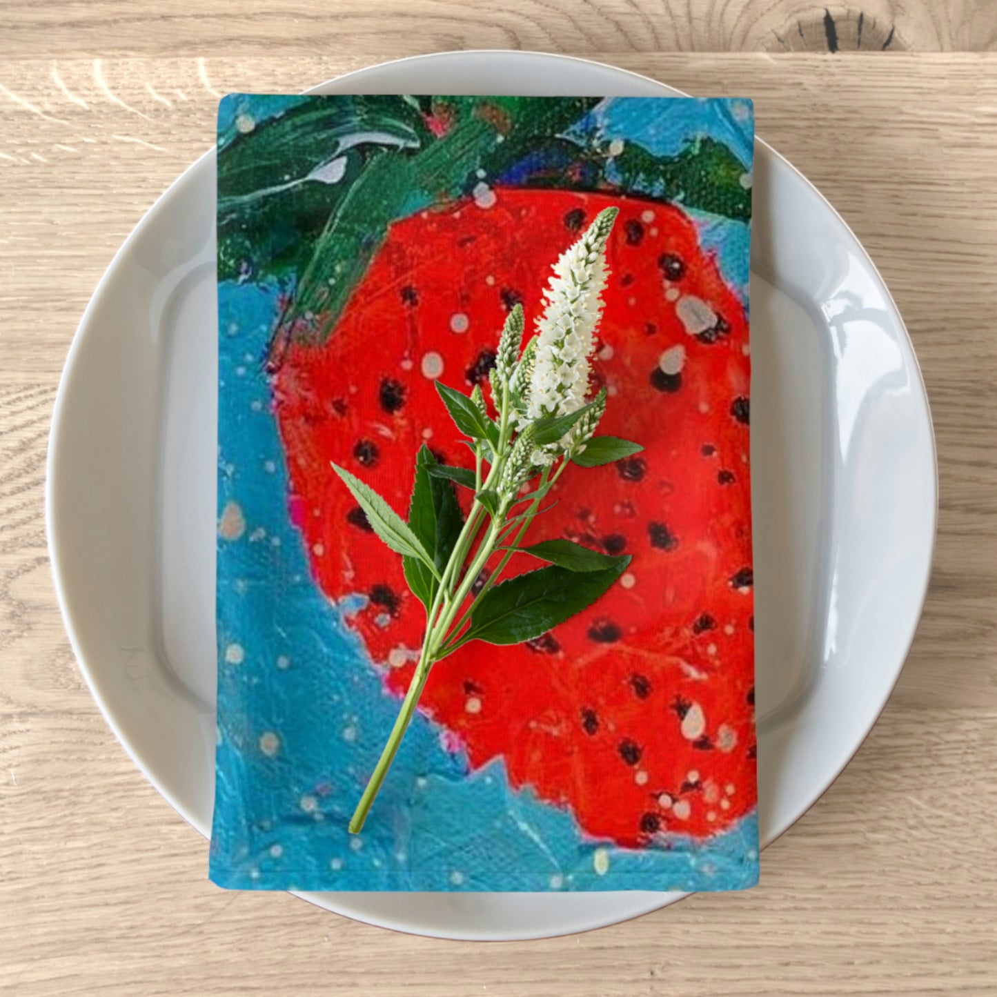 "Juicy" Original Art  Table Napkins