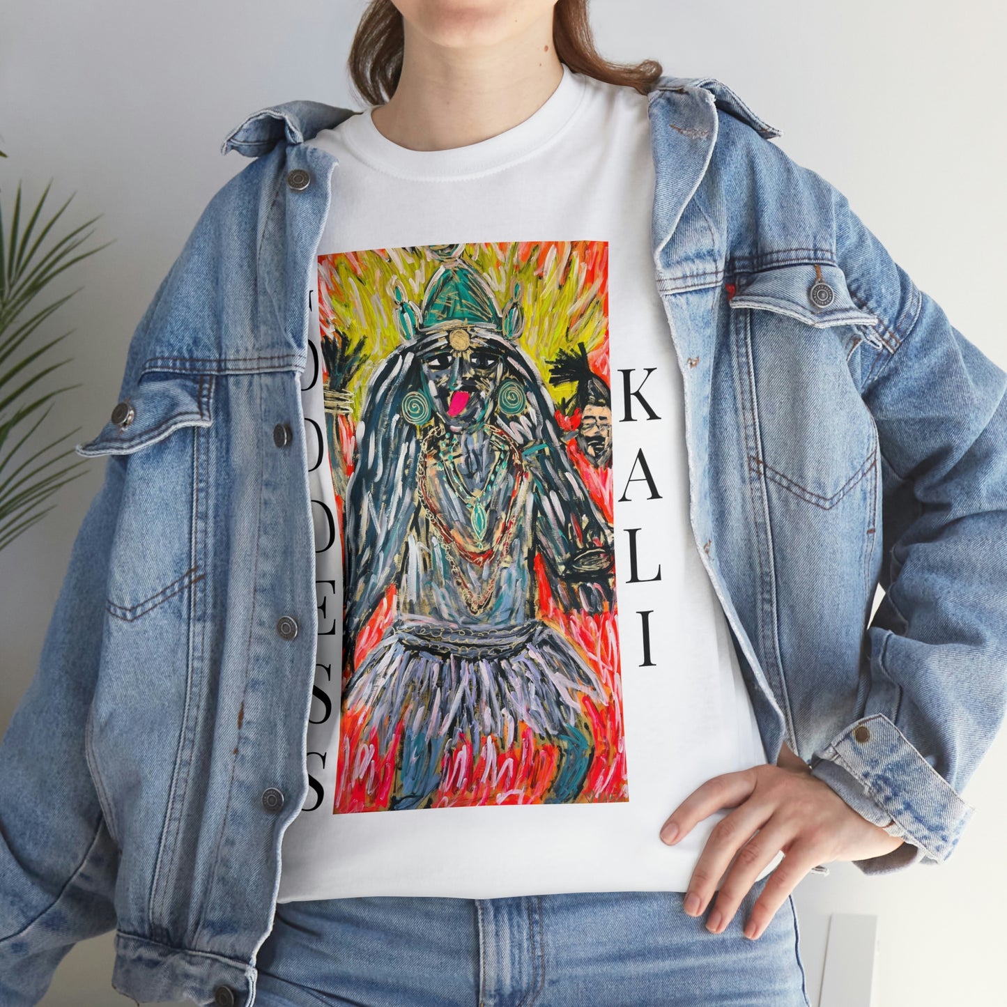 Hindu GODDESS Kali Unisex Heavy Cotton Tee