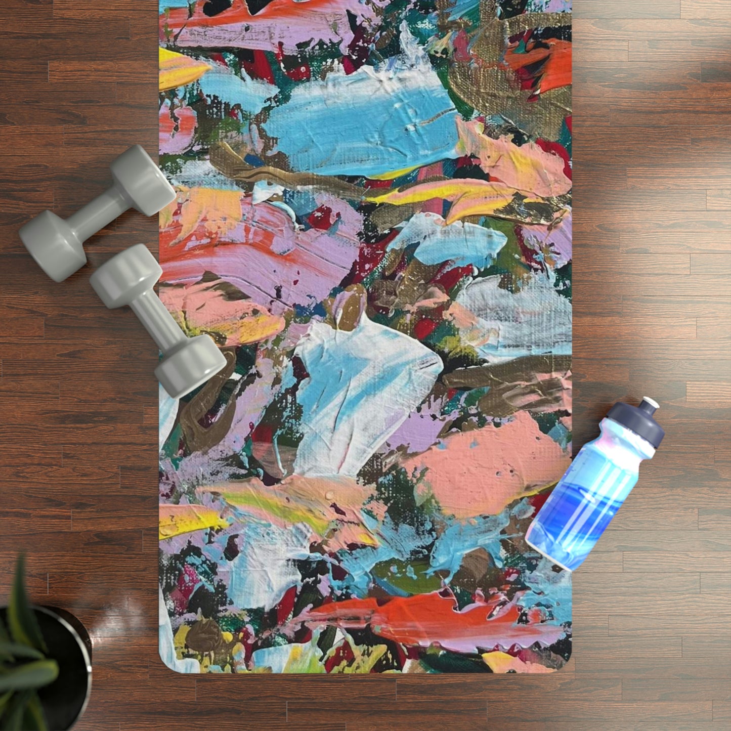 "Sol Fun" Rubber Yoga Mat