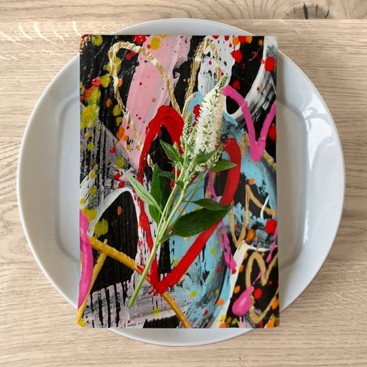 "Grateful Heart Art" Original Art Napkins