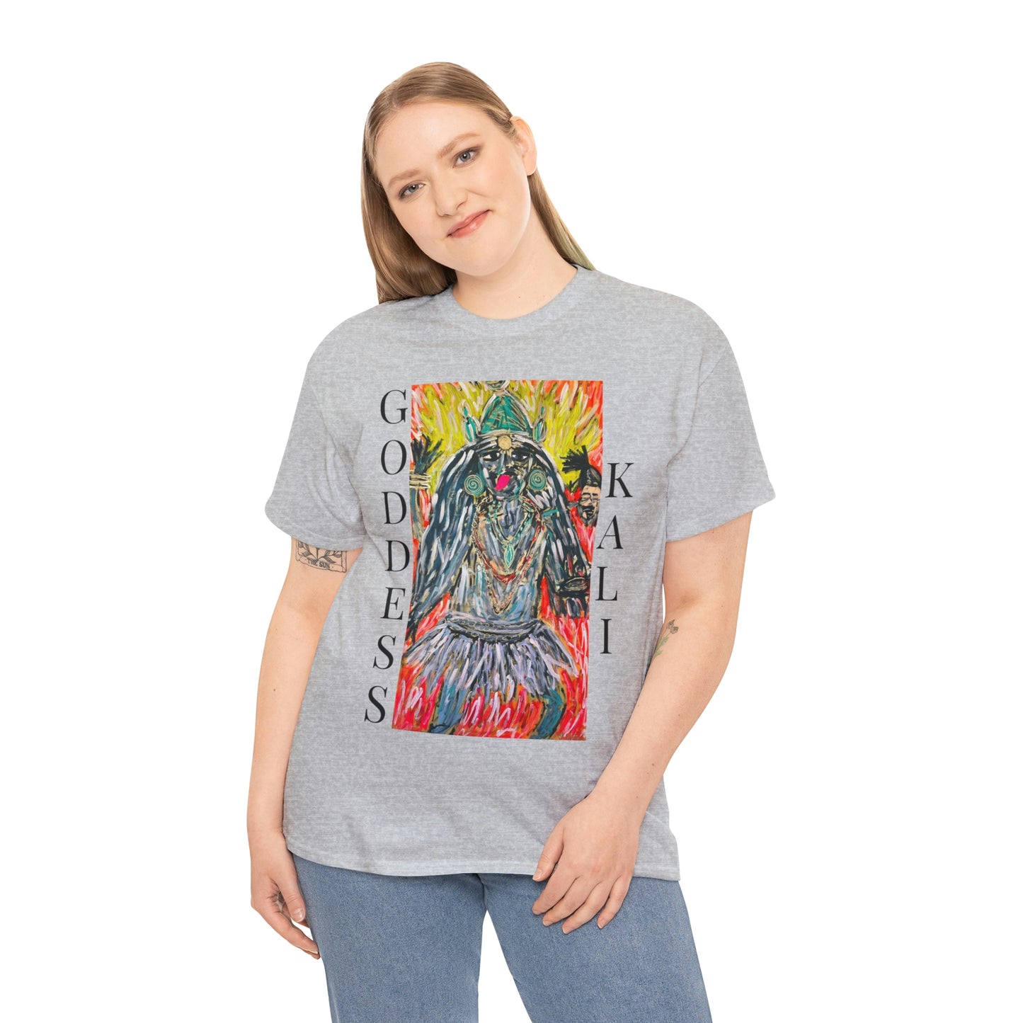 Hindu GODDESS Kali Unisex Heavy Cotton Tee