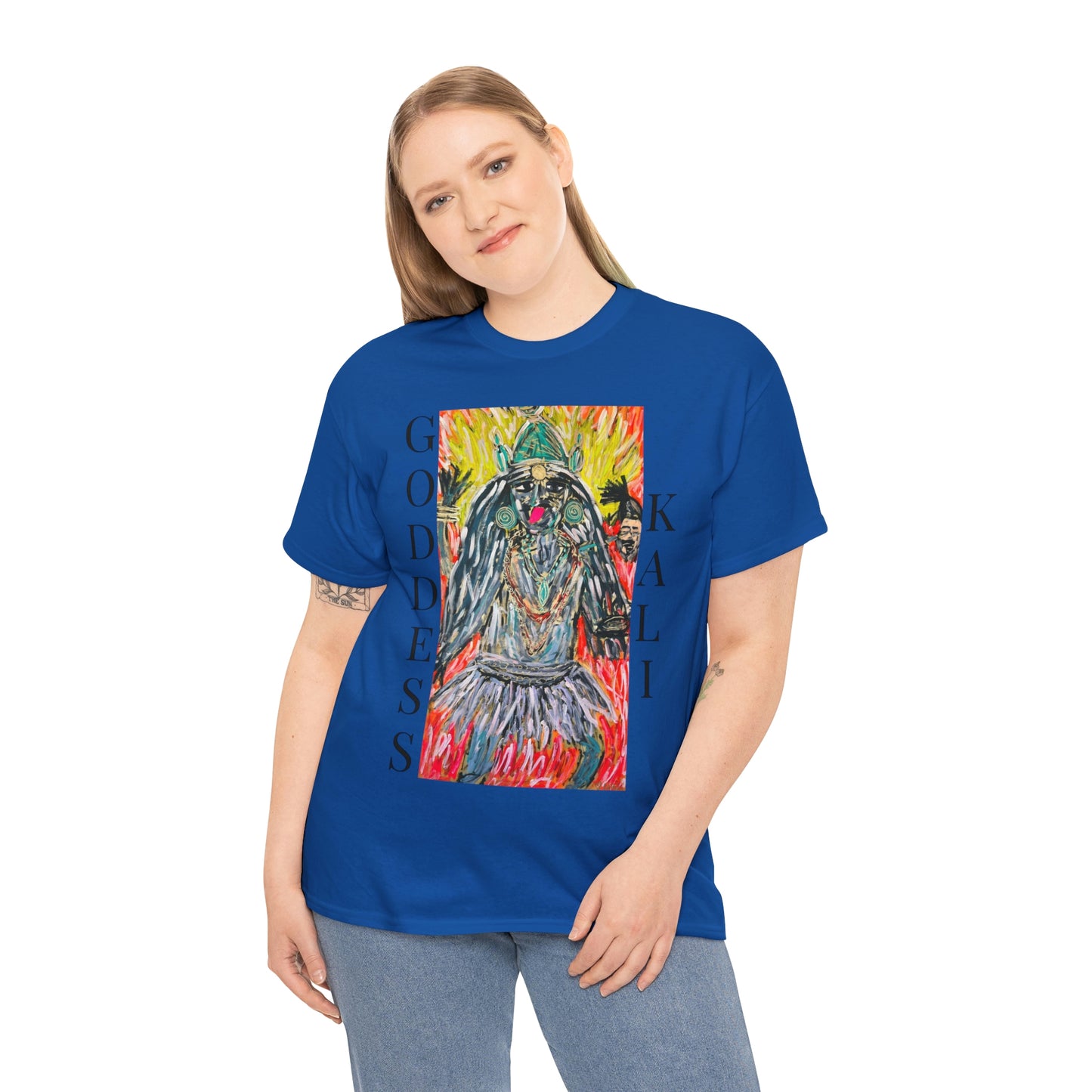 Hindu GODDESS Kali Unisex Heavy Cotton Tee