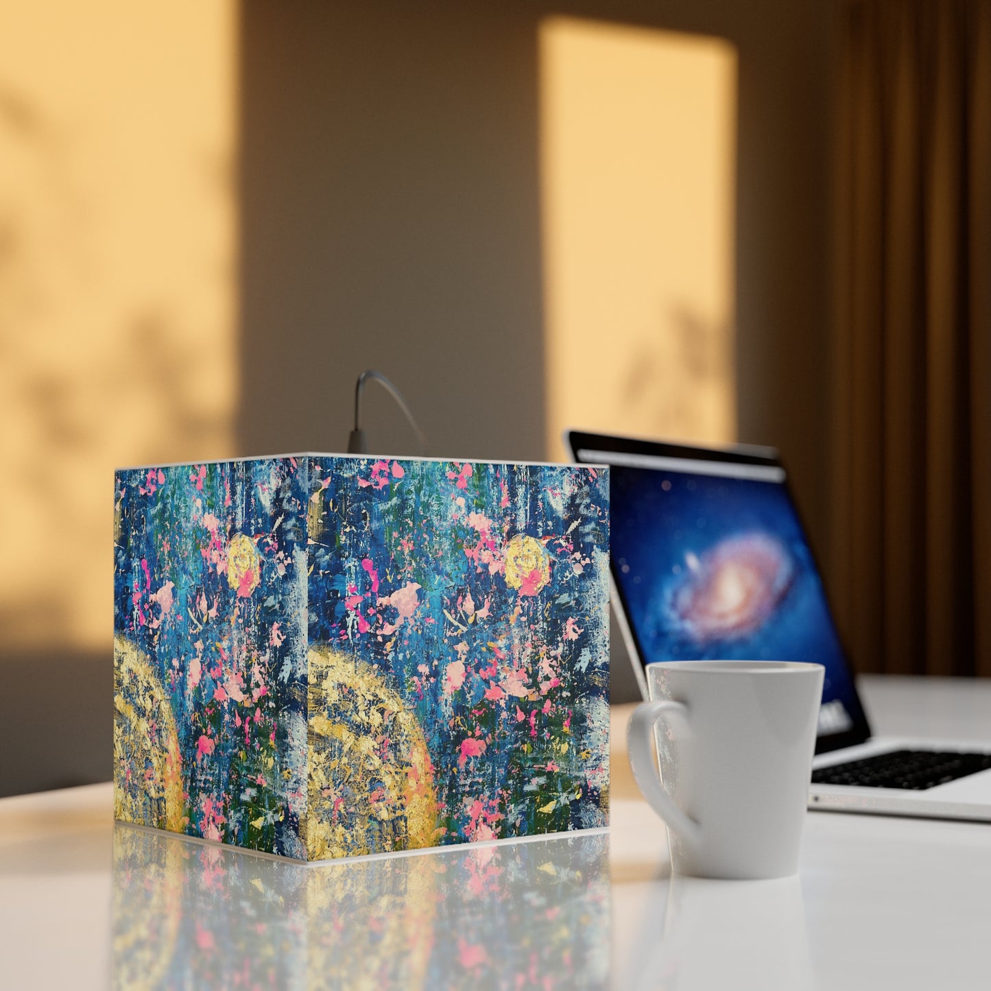 "When Pigs Fly" Light Cube Lamp