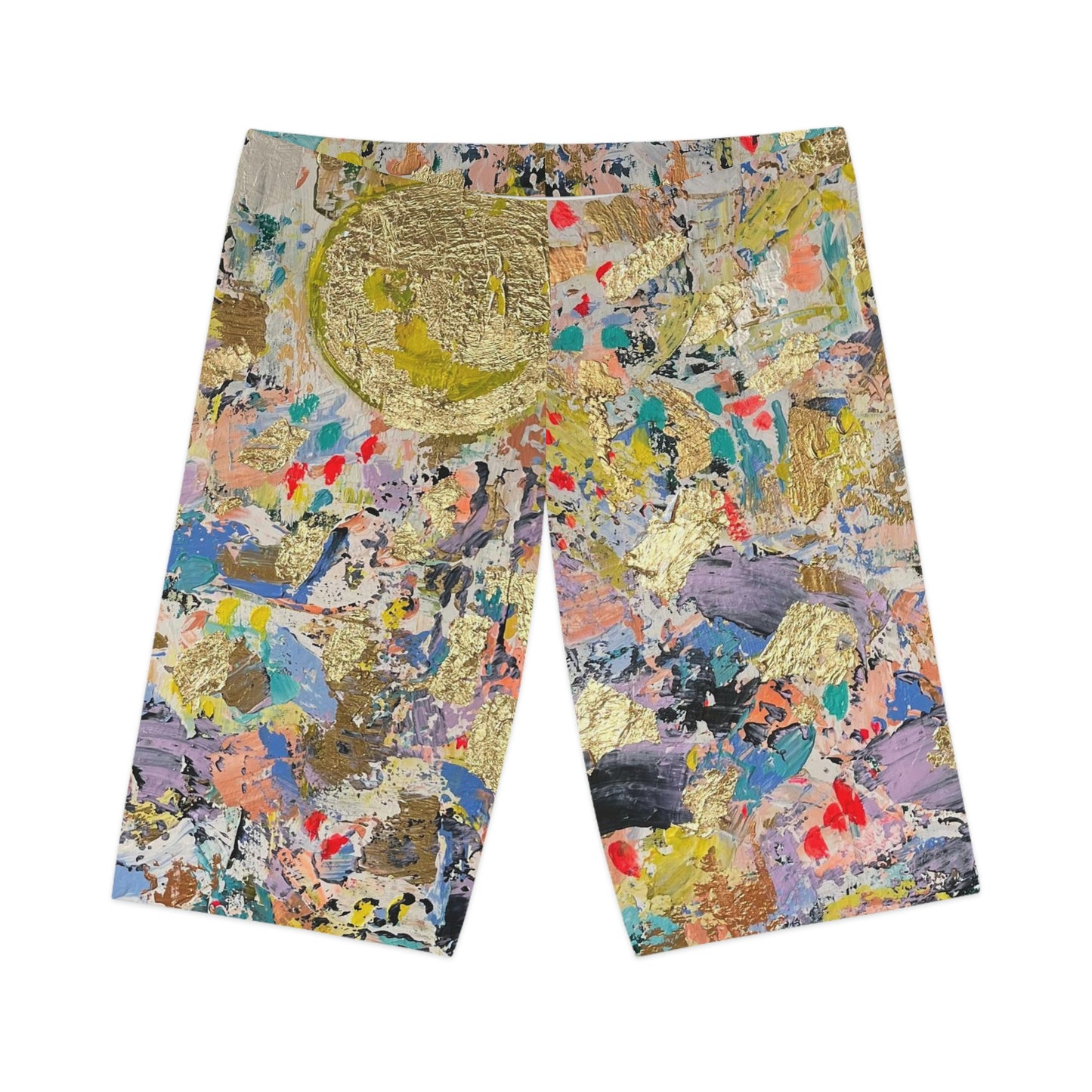 "The Light in Me IS the Light in You" Women's Bike/Yoga Shorts