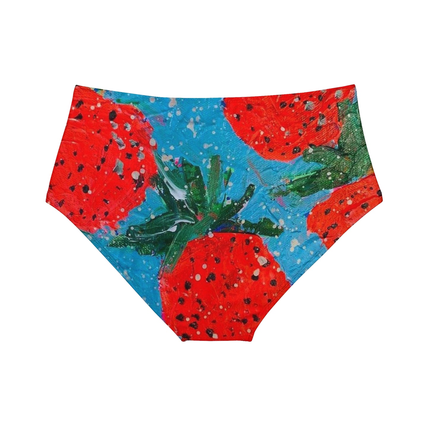"Juicy" High-Waist Hipster Bikini Bottom