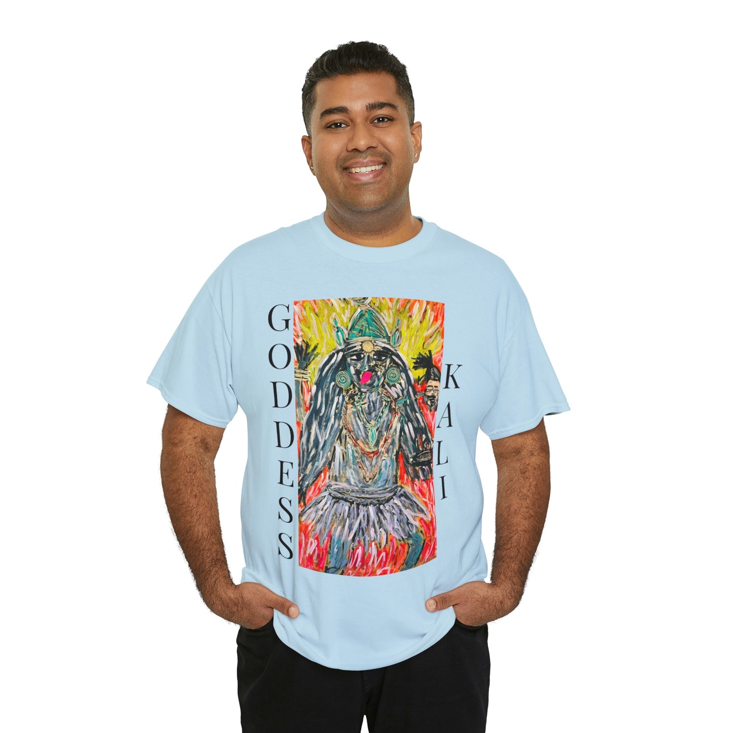 Hindu GODDESS Kali Unisex Heavy Cotton Tee
