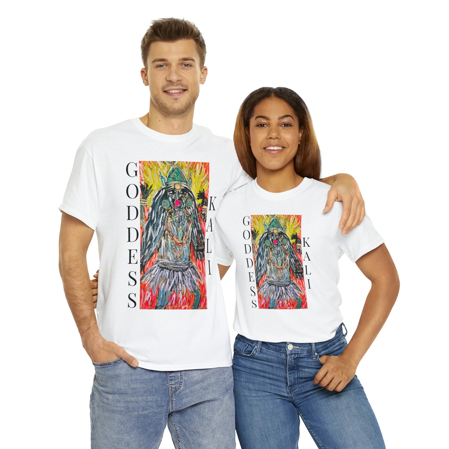 Hindu GODDESS Kali Unisex Heavy Cotton Tee