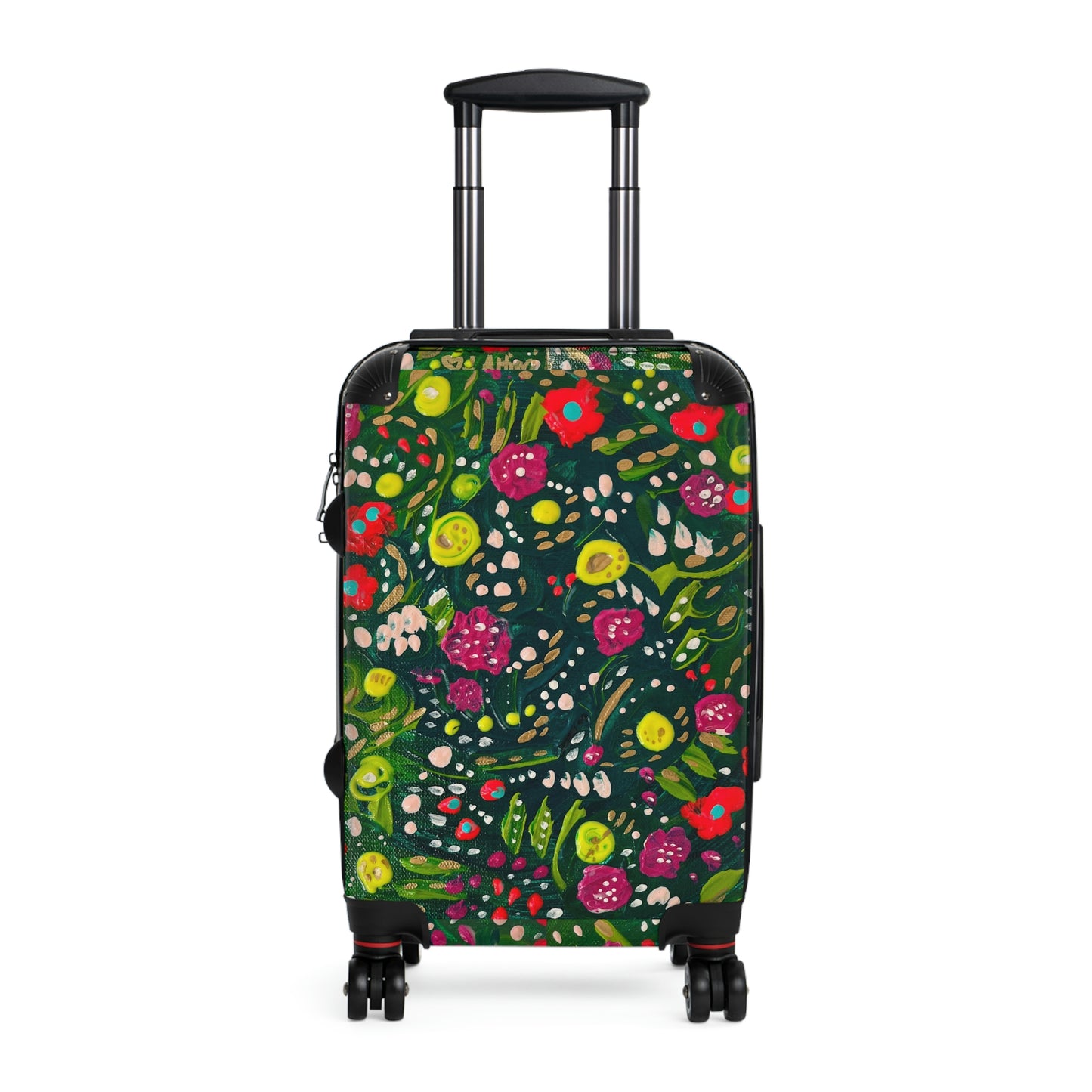 "Window Watching" Original Artwork Suitcases