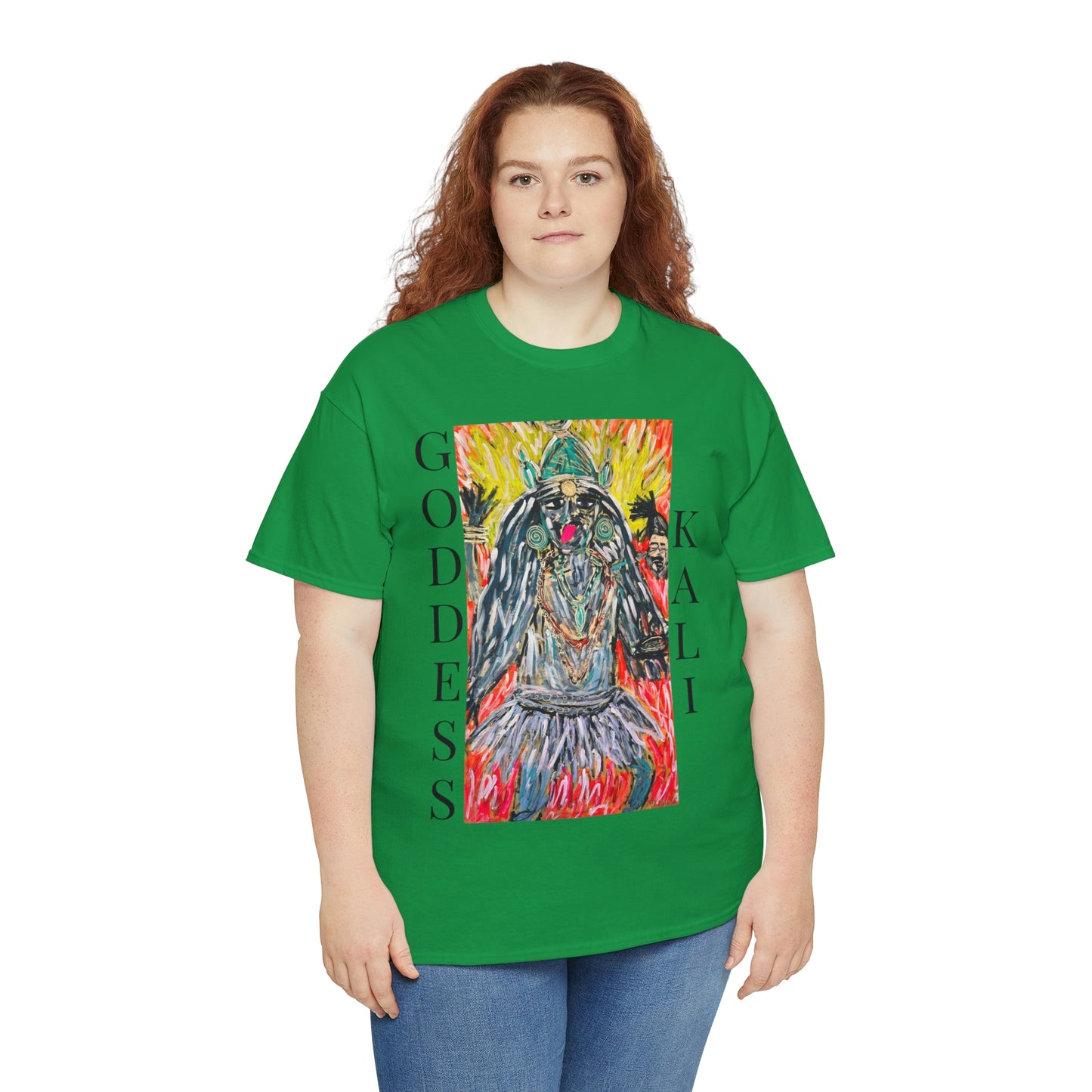 Hindu GODDESS Kali Unisex Heavy Cotton Tee
