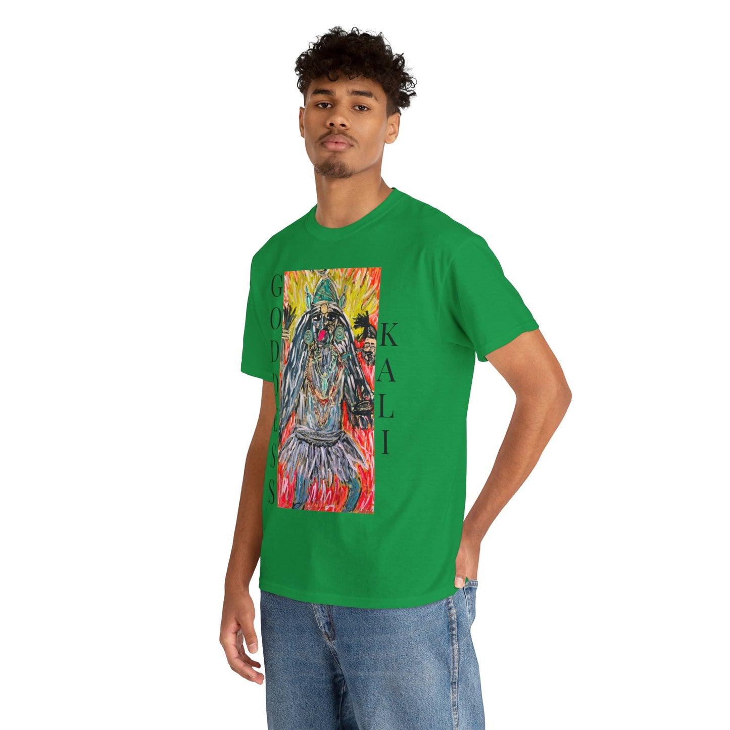 Hindu GODDESS Kali Unisex Heavy Cotton Tee