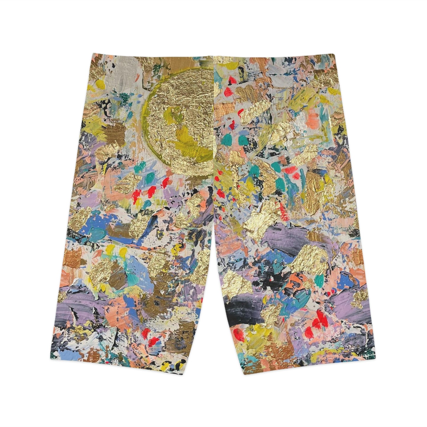 "The Light in Me IS the Light in You" Women's Bike/Yoga Shorts