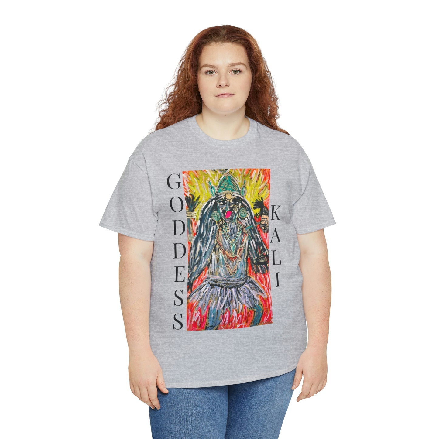Hindu GODDESS Kali Unisex Heavy Cotton Tee