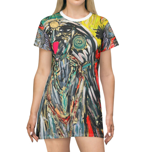 Hindu Goddess Kali T-Shirt Dress