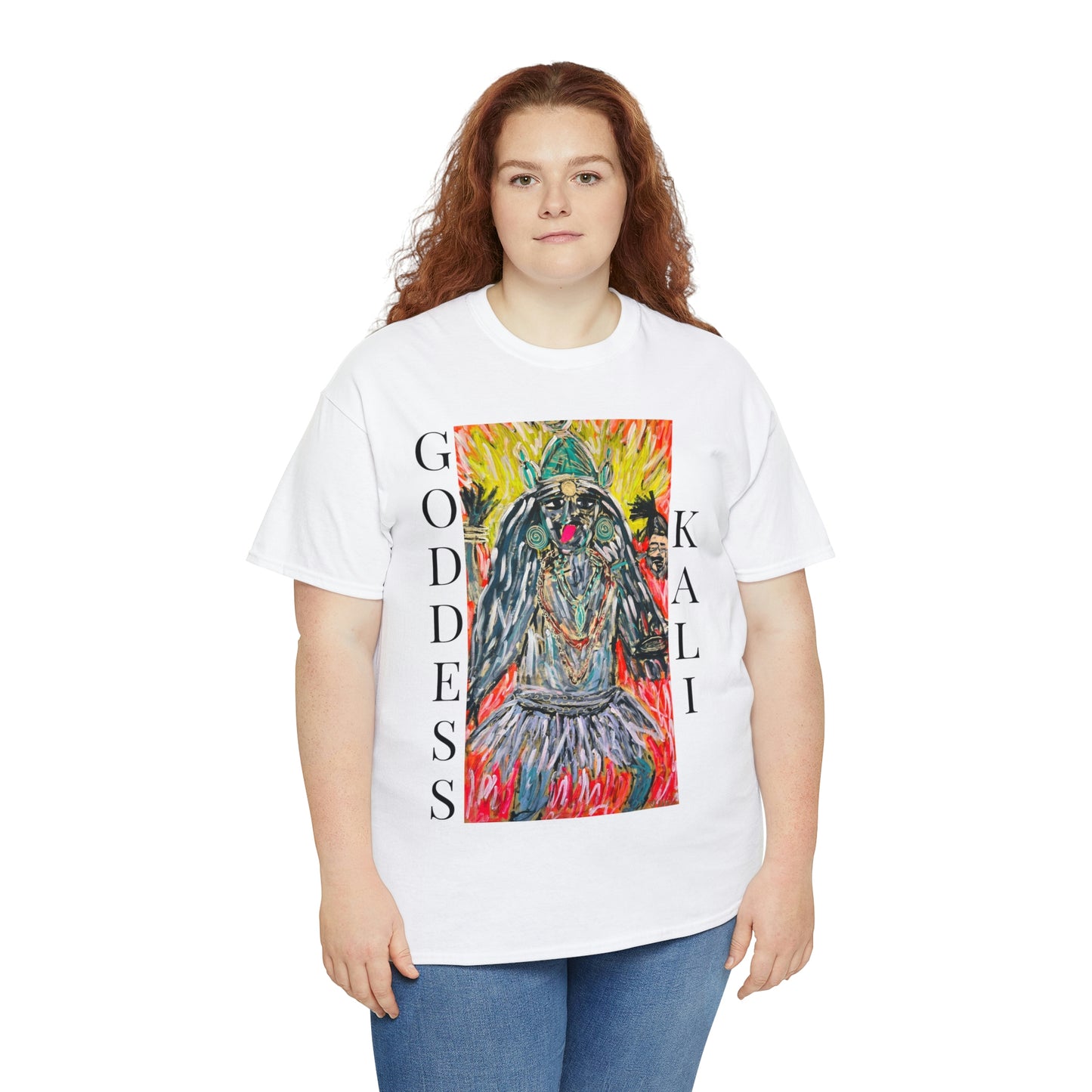 Hindu GODDESS Kali Unisex Heavy Cotton Tee